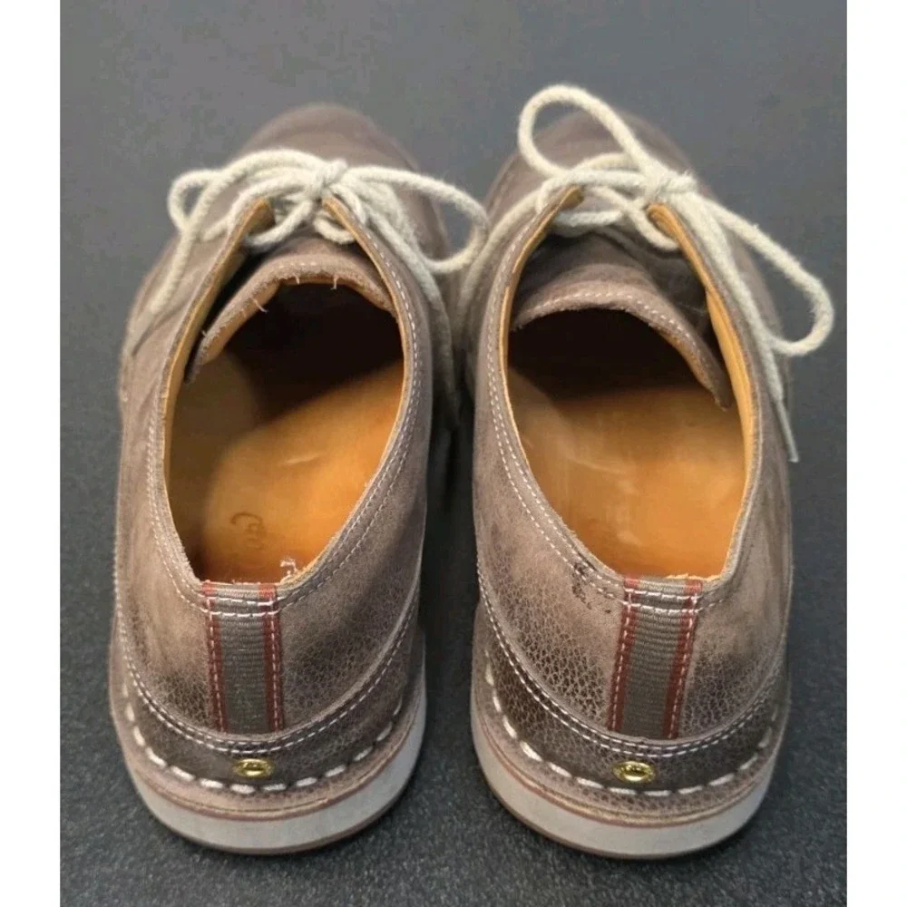 Sperry Top Sider Gold Cup Chukka Loafer Brown Leather Men 10M Career Casual Lace